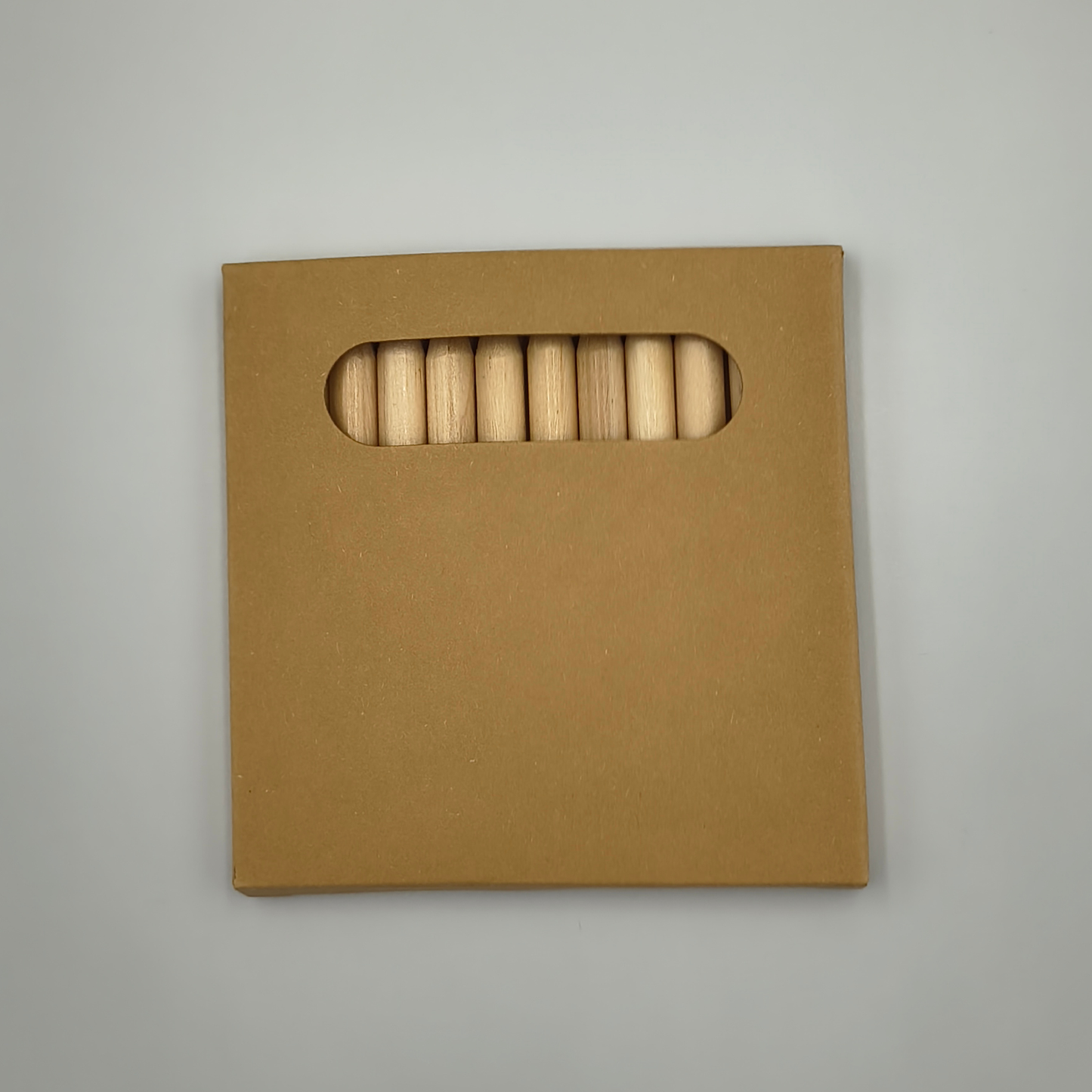 12 Half-Size Colouring Pencils | Eco Cardboard Box | Compact Children’s Pencil Set