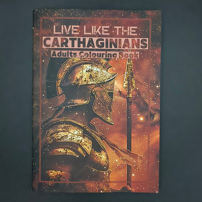 Live Like the Carthaginians – Adults Historical Colouring Book | A–Z Intricate Designs