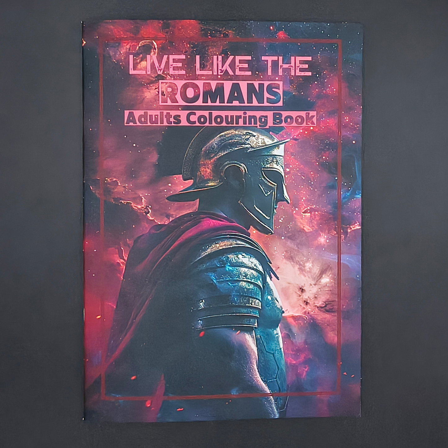 Live Like the Romans – Adults Historical Colouring Book | A–Z Intricate Designs