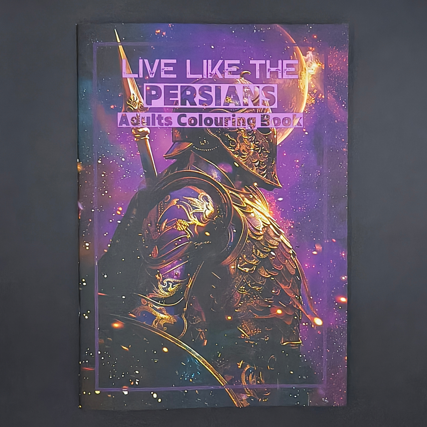 Live Like the Persians – Adults Historical Colouring Book | A–Z Intricate Designs