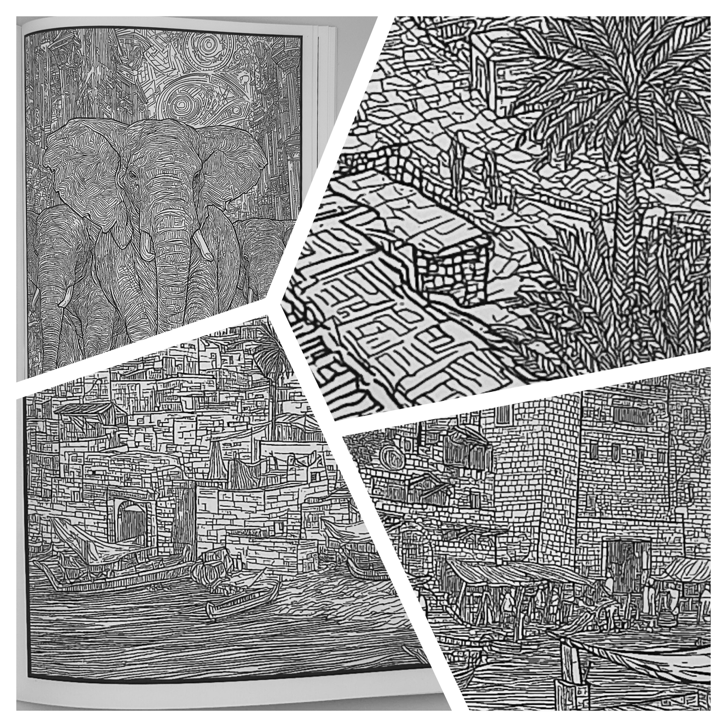 Live Like the Carthaginians – Adults Historical Colouring Book | A–Z Intricate Designs