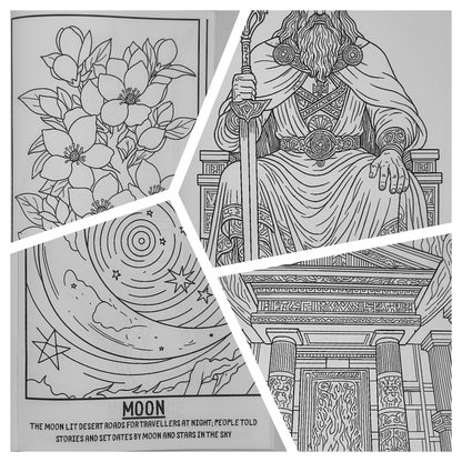 Live Like the Persians – Children’s Historical Colouring Book | A–Z Activities & Learning