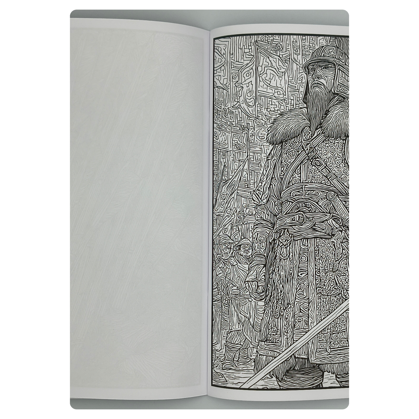 Live Like the Mongols – Adults Historical Colouring Book | A–Z Intricate Designs