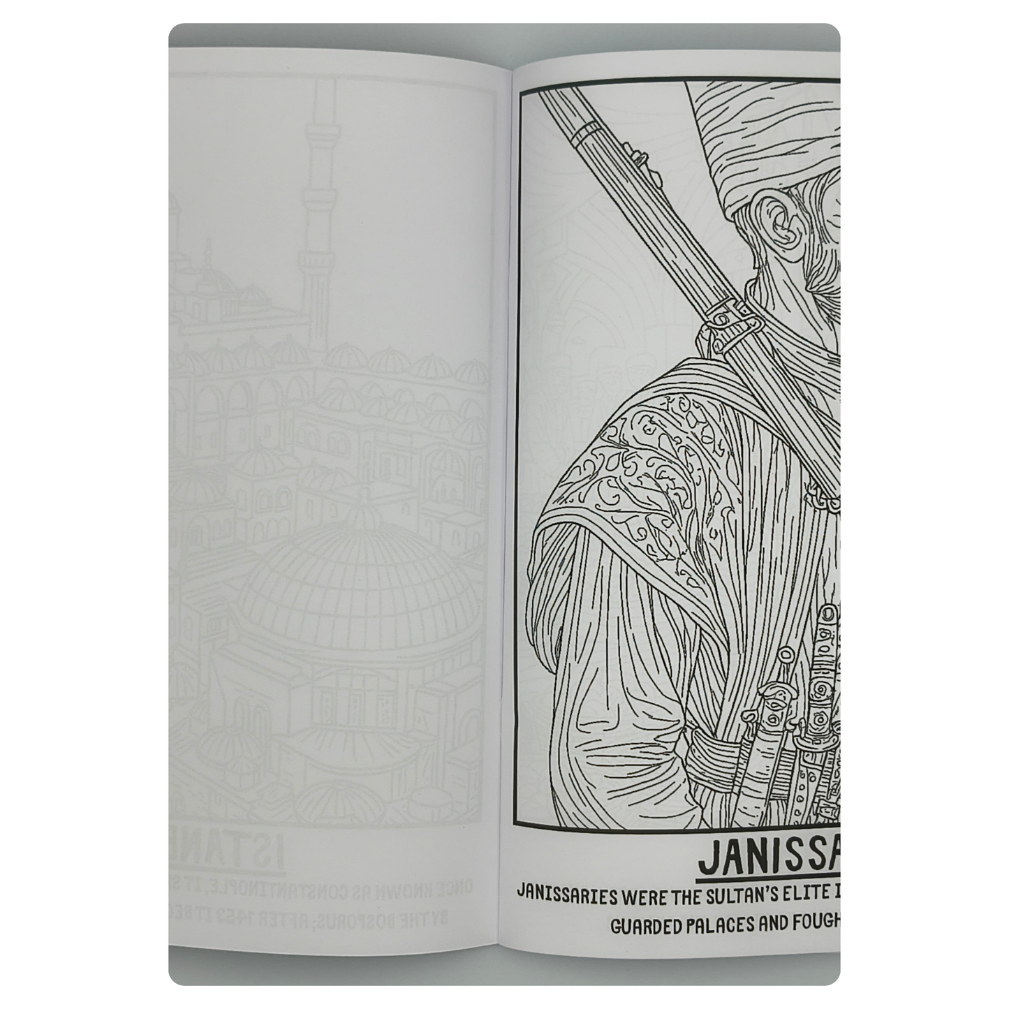 Live Like the Ottomans – Children’s Historical Colouring Book | A–Z Activities & Learning