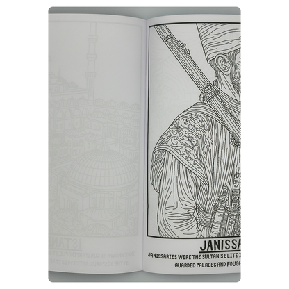 Live Like the Ottomans – Children’s Historical Colouring Book | A–Z Activities & Learning