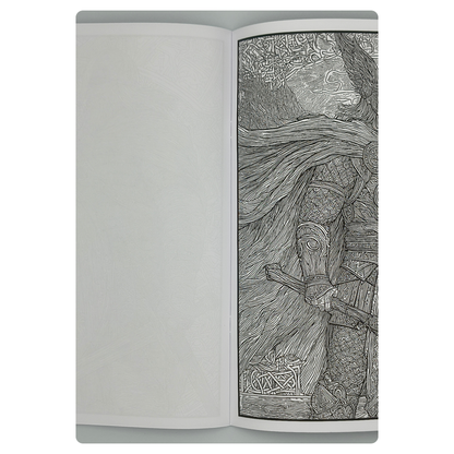 Live Like the Vikings – Adults Historical Colouring Book | A–Z Intricate Designs