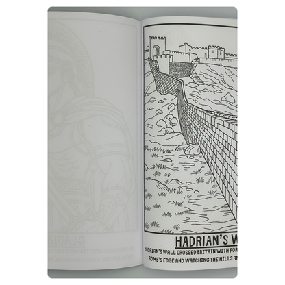 Live Like the Romans – Children’s Historical Colouring Book | A–Z Activities & Learning