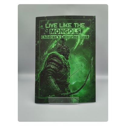 Live Like the Mongols – Children’s Historical Colouring Book | A–Z Activities & Learning