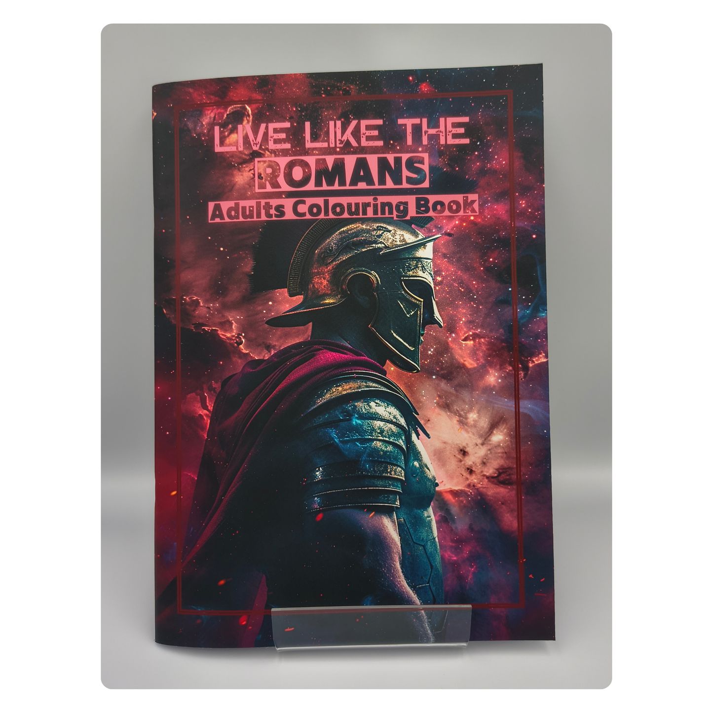 Live Like the Romans – Adults Historical Colouring Book | A–Z Intricate Designs