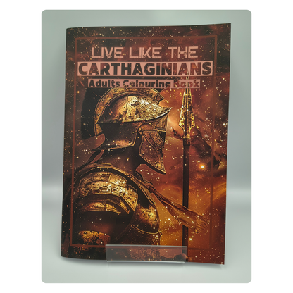 Live Like the Carthaginians – Adults Historical Colouring Book | A–Z Intricate Designs