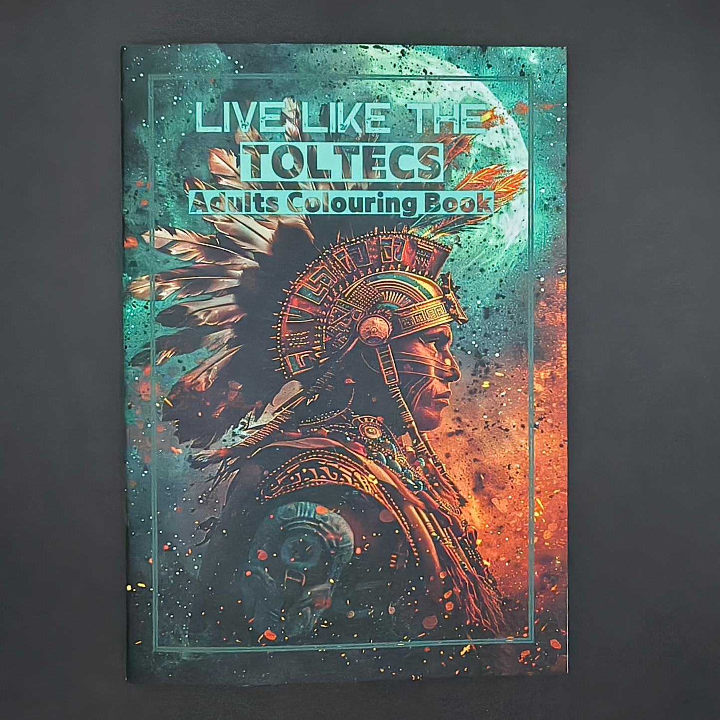 Live Like the Toltecs – Adults Historical Colouring Book | A–Z Intricate Designs