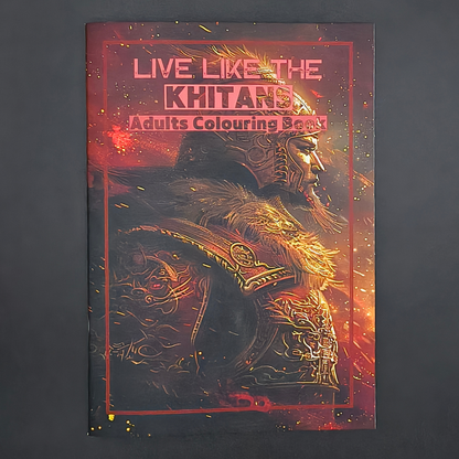 Live Like the Khitans – Adults Historical Colouring Book | A–Z Intricate Designs