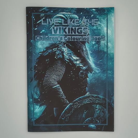 Live Like the Vikings – Children’s Historical Colouring Book | A–Z Activities & Learning