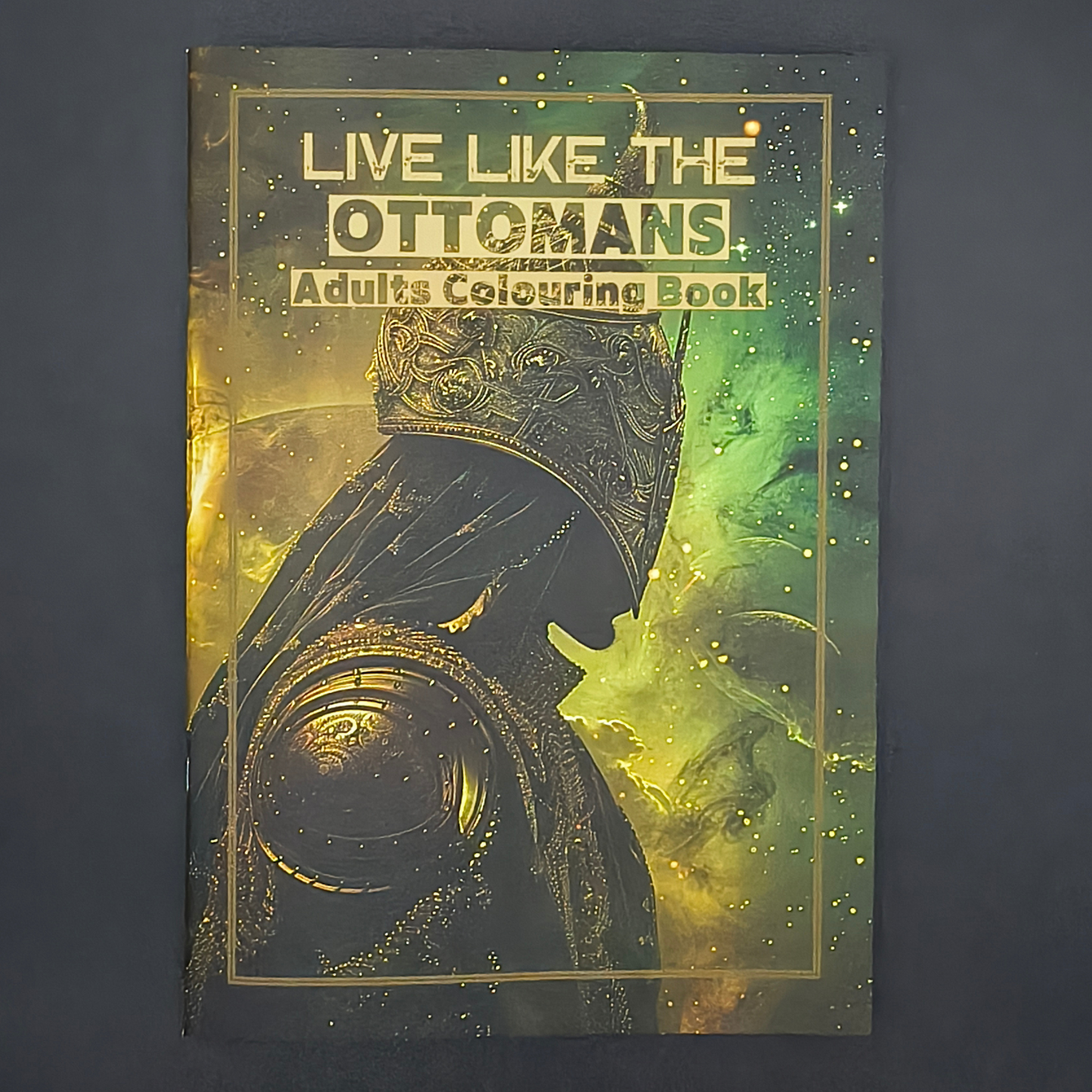 Live Like the Ottomans – Adults Historical Colouring Book | A–Z Intricate Designs