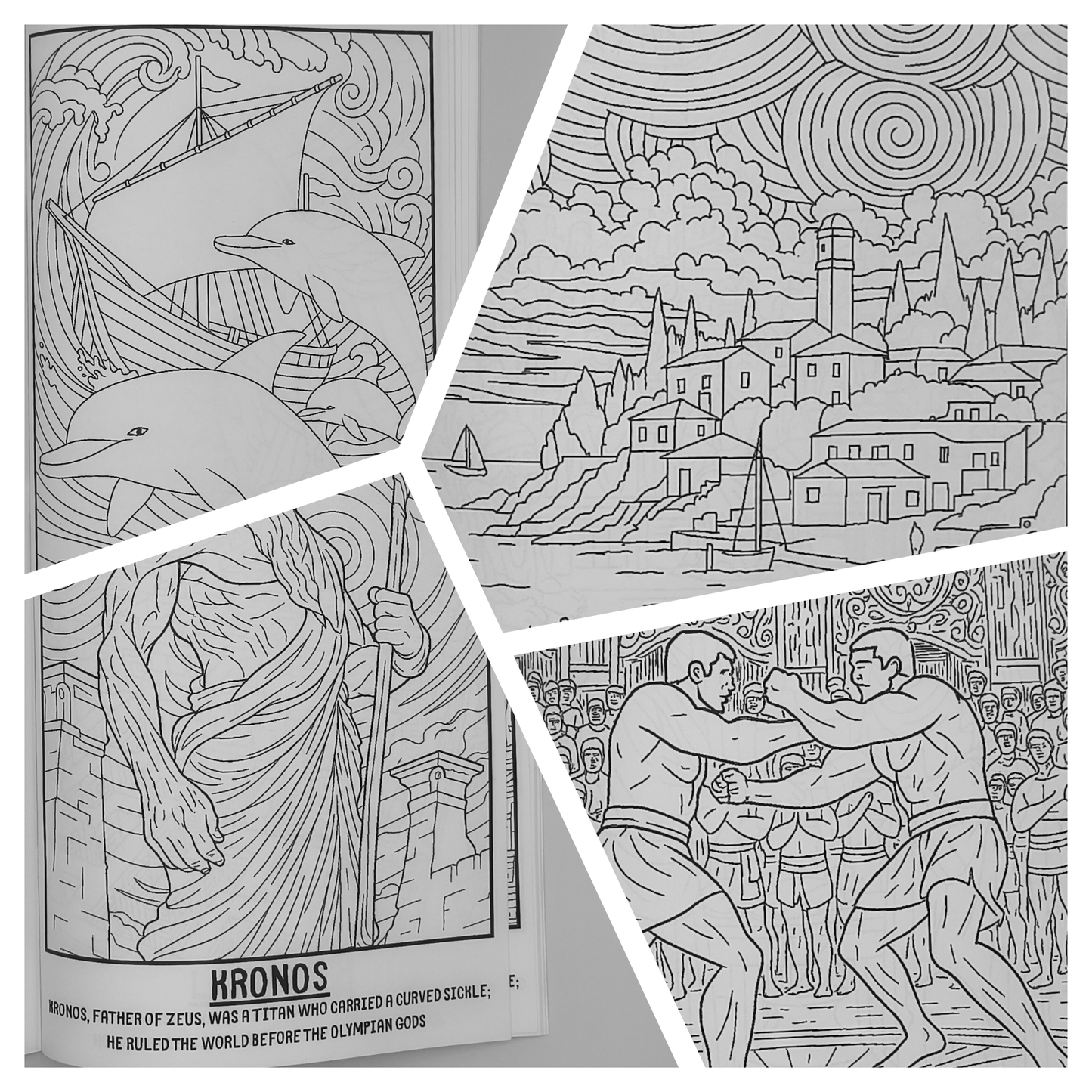 Live Like the Greeks – Children’s Historical Colouring Book | A–Z Activities & Learning