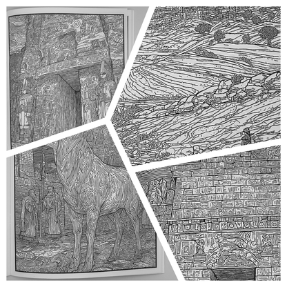 Live Like the Hittites – Adults Historical Colouring Book | A–Z Intricate Designs