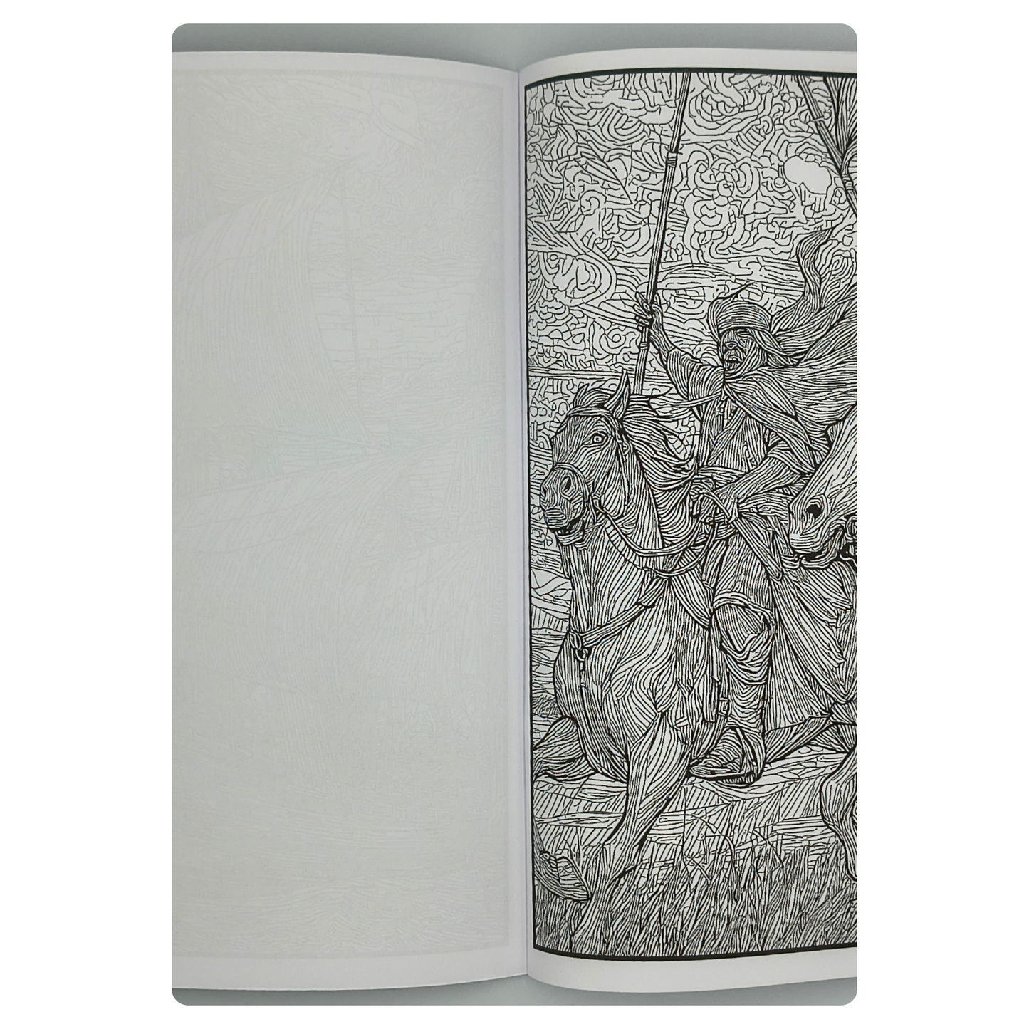 Live Like the Ottomans – Adults Historical Colouring Book | A–Z Intricate Designs