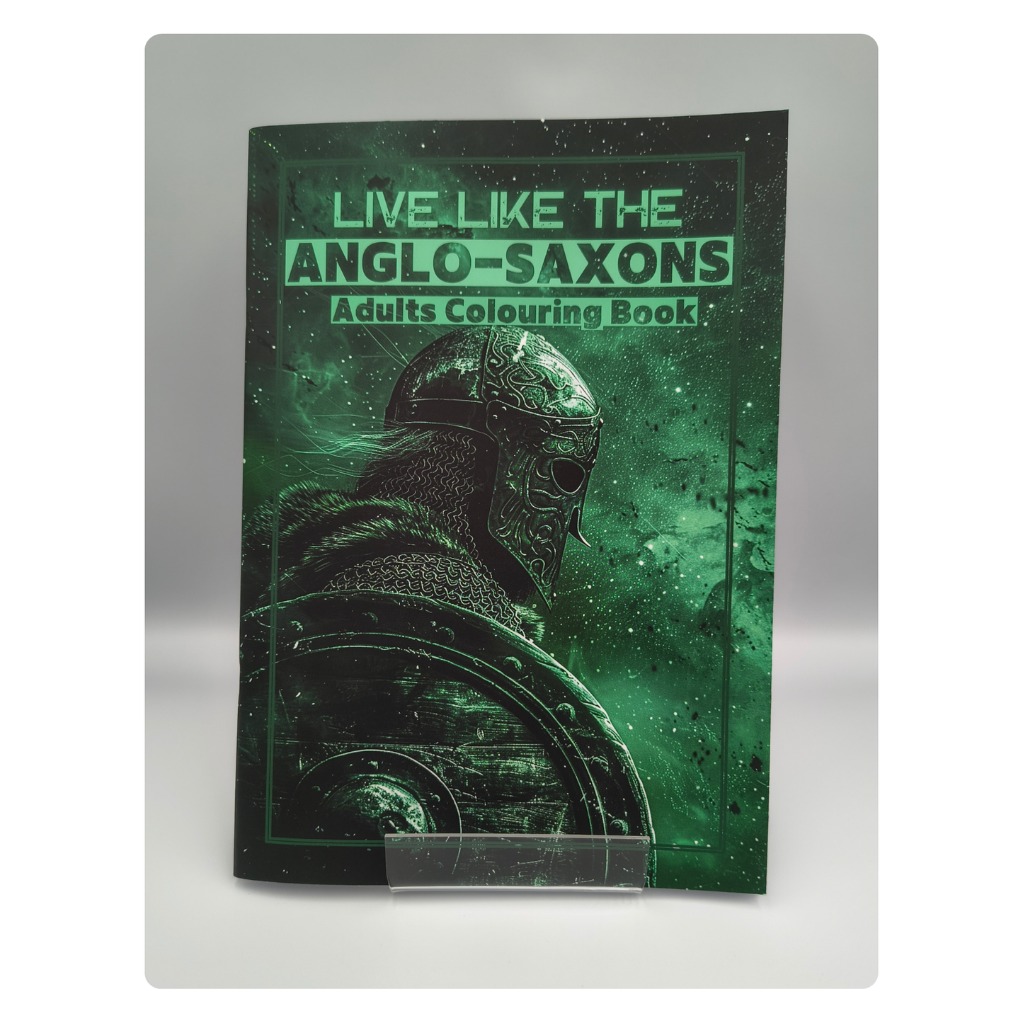 Live Like the Anglo-Saxons – Adults Historical Colouring Book | A–Z Intricate Designs