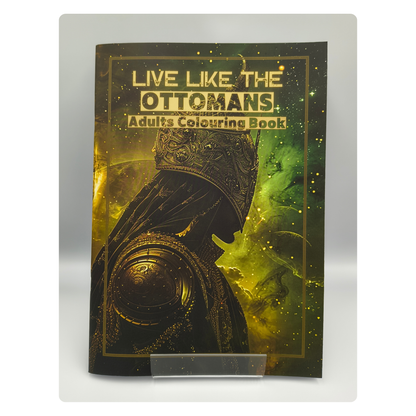 Live Like the Ottomans – Adults Historical Colouring Book | A–Z Intricate Designs