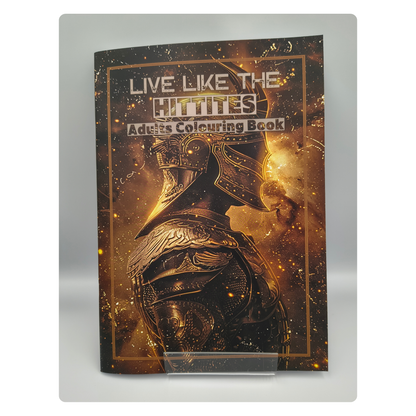 Live Like the Hittites – Adults Historical Colouring Book | A–Z Intricate Designs
