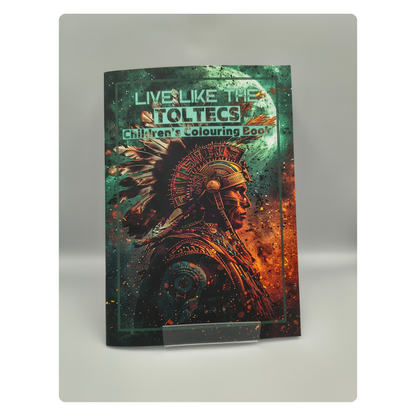Live Like the Toltecs – Children’s Historical Colouring Book | A–Z Activities & Learning