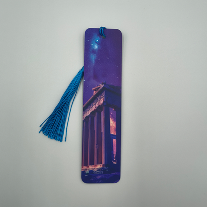 Greeks Inspiration Bookmark | Historical Design | Double-Sided with Tassel