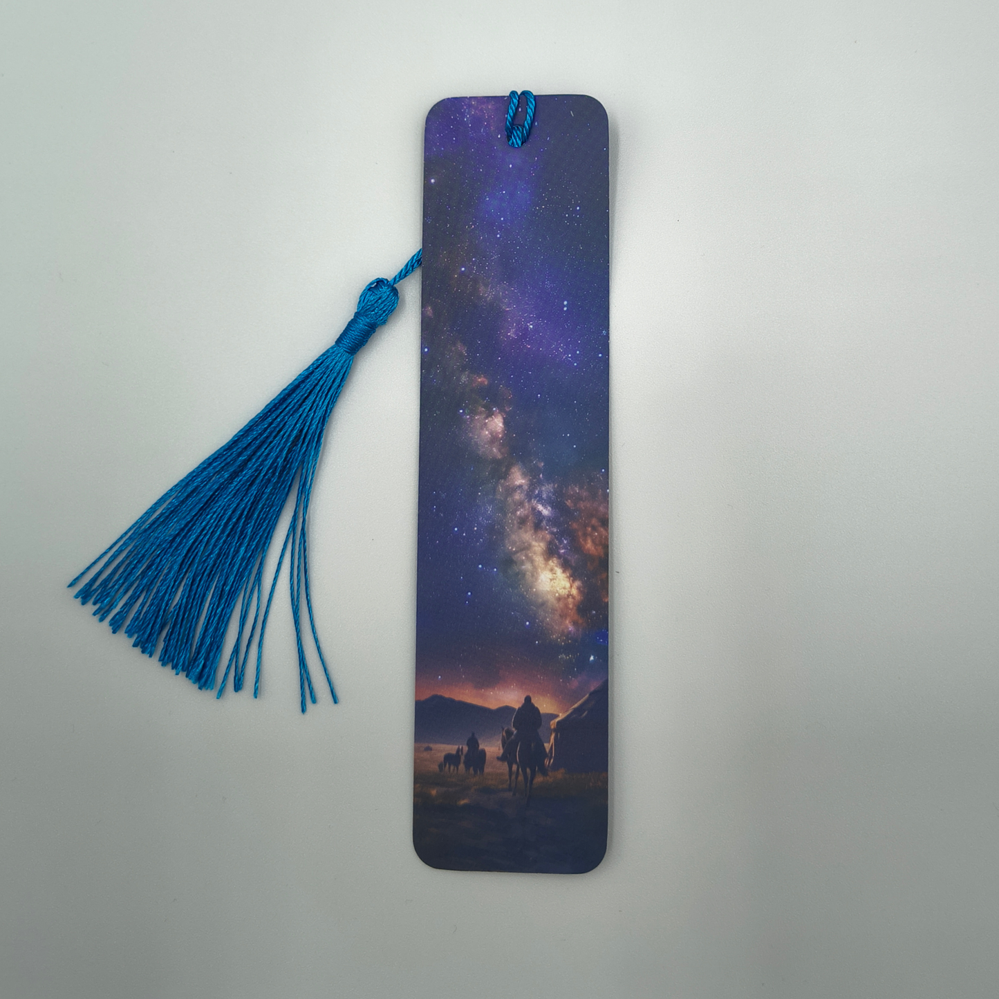 Mongols Inspiration Bookmark | Historical Design | Double-Sided with Tassel