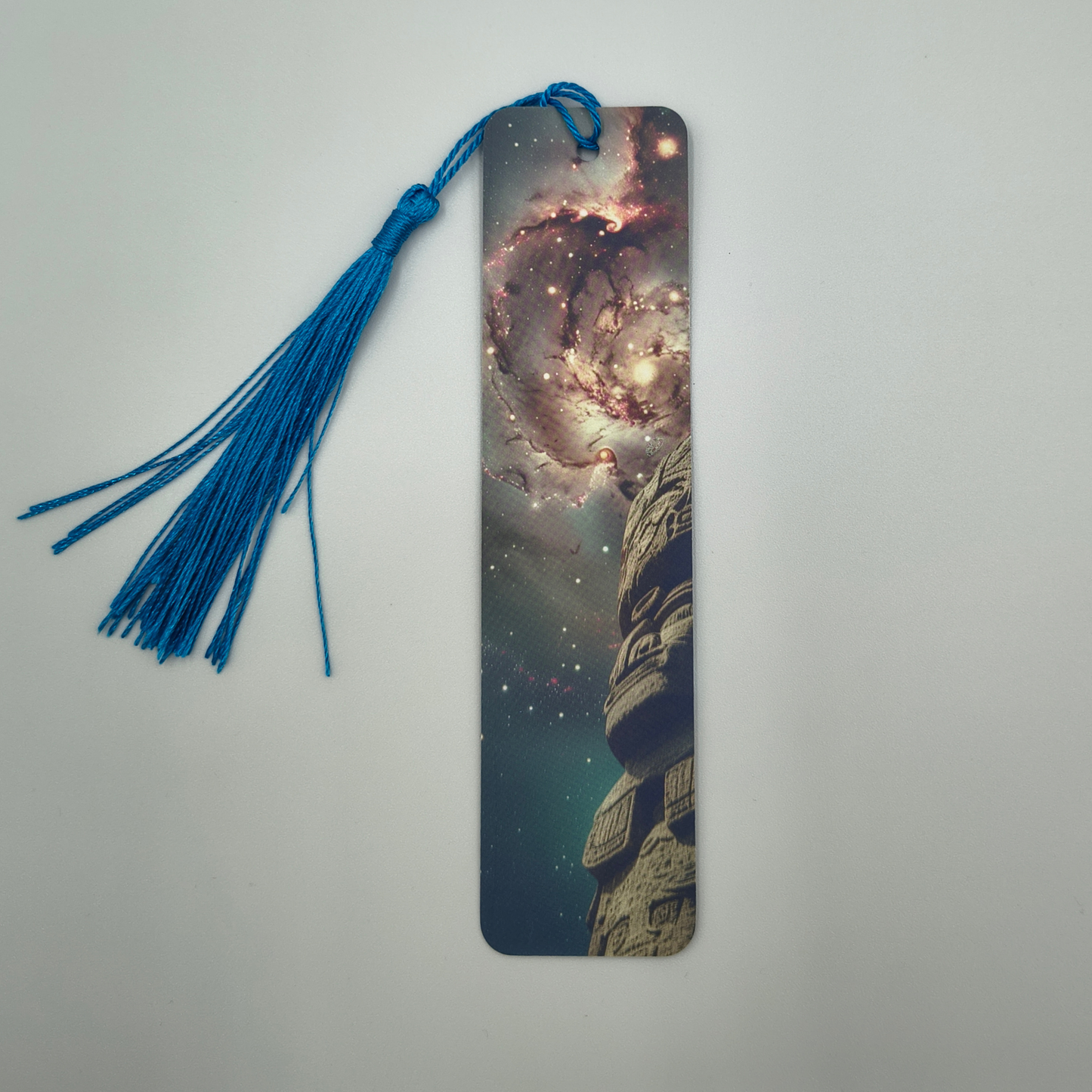 Toltecs Inspiration Bookmark | Historical Design | Double-Sided with Tassel