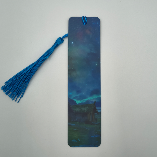 Vikings Inspiration Bookmark | Historical Design | Double-Sided with Tassel